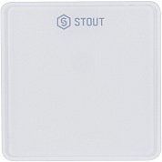 Беспроводной комнатный датчик STOUT C-8r, белый -20...+50 С STE-0101-008010